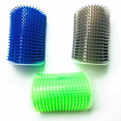 Premium cat self-grooming brush with sleek, contemporary design and effective bristles for reducing shedding and maintaining a healthy coat