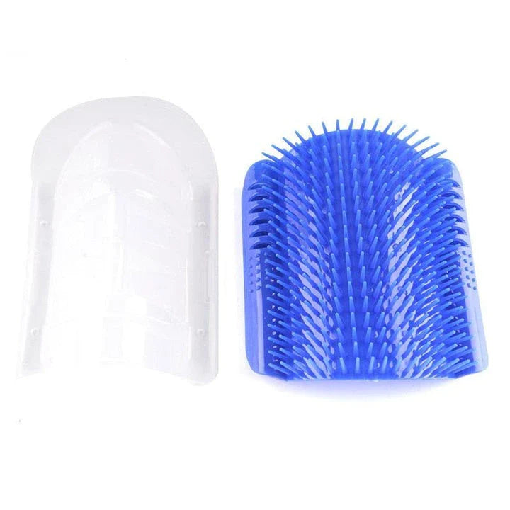 Premium cat self-grooming brush with sleek, contemporary design and effective bristles for reducing shedding and maintaining a healthy coat