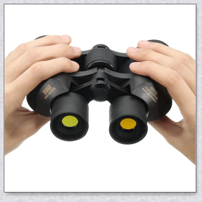 Military Grade Night Vision Binoculars Goggles with 60x magnification, anti-fog, and waterproof features for outdoor adventures