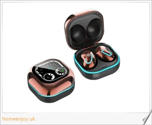 Breathing Light Time Digital Display Tws 5.0 Bluetooth Headset with mesmerizing breathing light and smart LED display