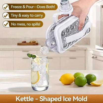 Homeenjoy_UK 2-in-1 Portable Ice Ball Maker & Water Bottle for Cold Drinks