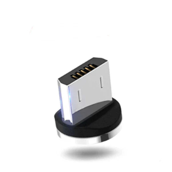 Circular Magnetic Streamer Data Cable for Apple, Android, and Type-C Devices