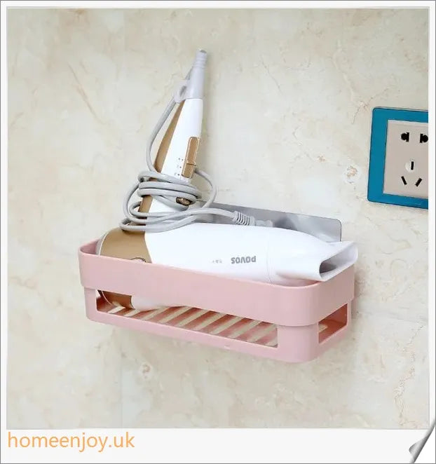 Bathroom Adhesive Shelf - Sleek, Rust-Resistant Storage Solution for Modern Bathrooms