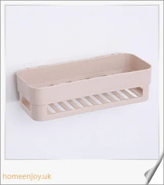 Bathroom Adhesive Shelf - Sleek, Rust-Resistant Storage Solution for Modern Bathrooms