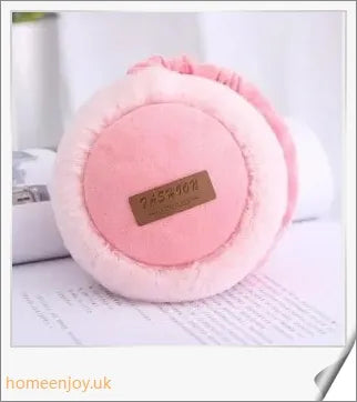 Bluetooth headphones with warm, plush earmuffs in a foldable, soft and adjustable design for winter accessories