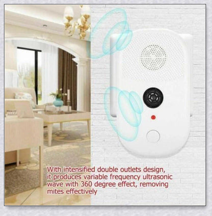 SonicGuard Dust Mite and Bed Bug Killer - Ultrasonic device for eliminating pests and improving indoor air quality