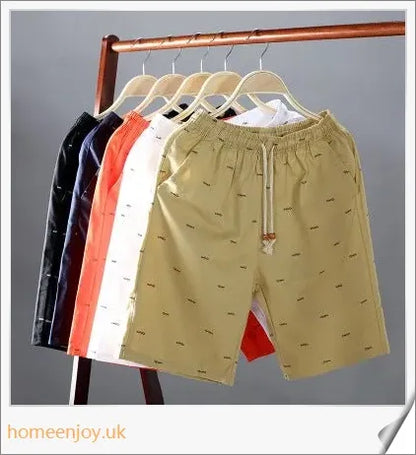 Premium cotton beach shorts in a variety of vibrant colours, perfect for your coastal adventures.