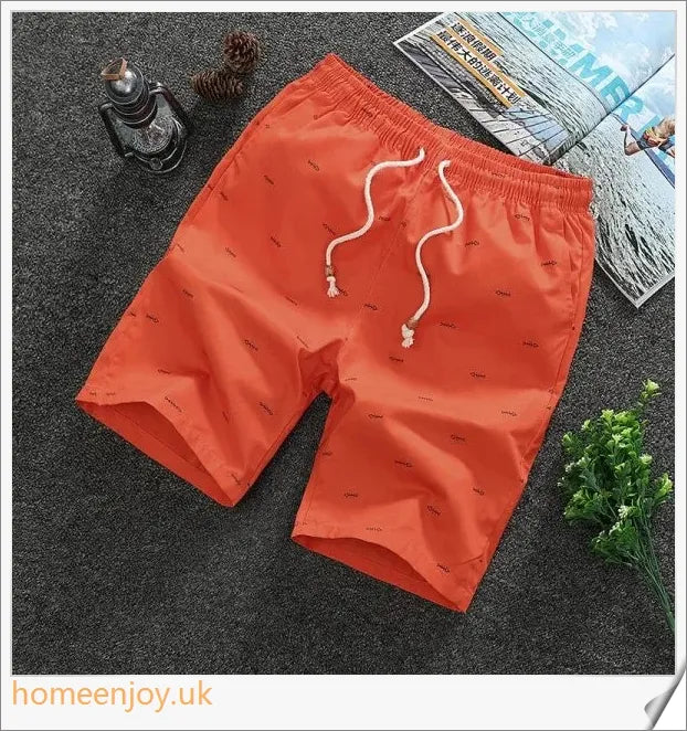 Premium cotton beach shorts in a variety of vibrant colours, perfect for your coastal adventures.