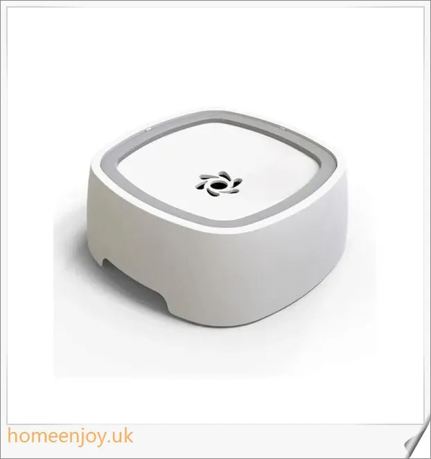 Premium 1.5L pet water bowl with anti-overflow and slow water feeder features, suitable for home, office, and travel use