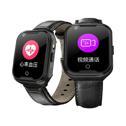 Elderly smart watch with health monitoring and safety features for the golden generation
