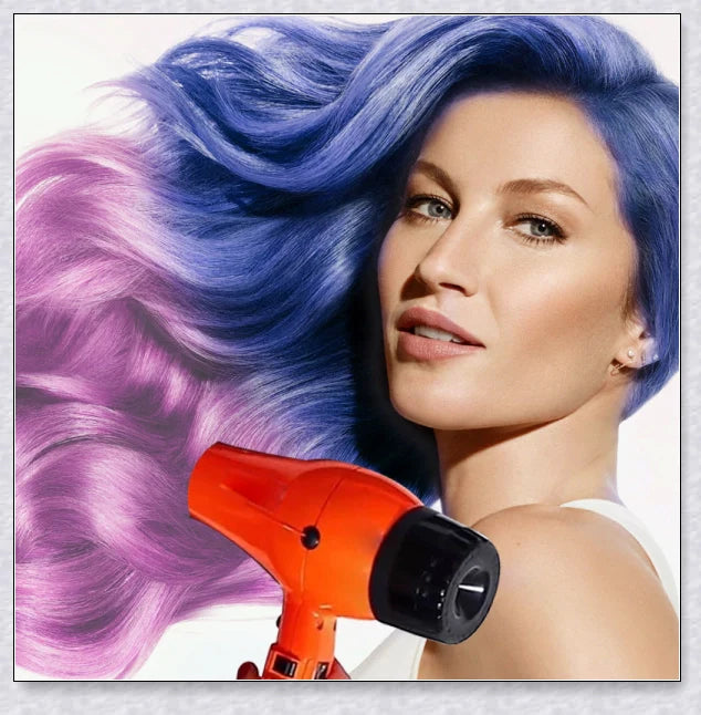 Thermochromic hair dye that changes colour with temperature, infused with nourishing Brazilian Argan Oil and Keratin Essence