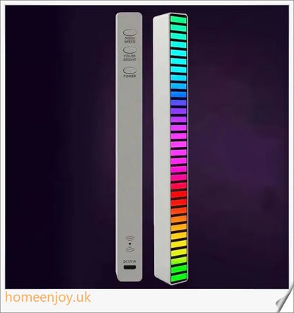 Car Sound Control Light with RGB Voice-Activated Music Rhythm Ambient Lighting