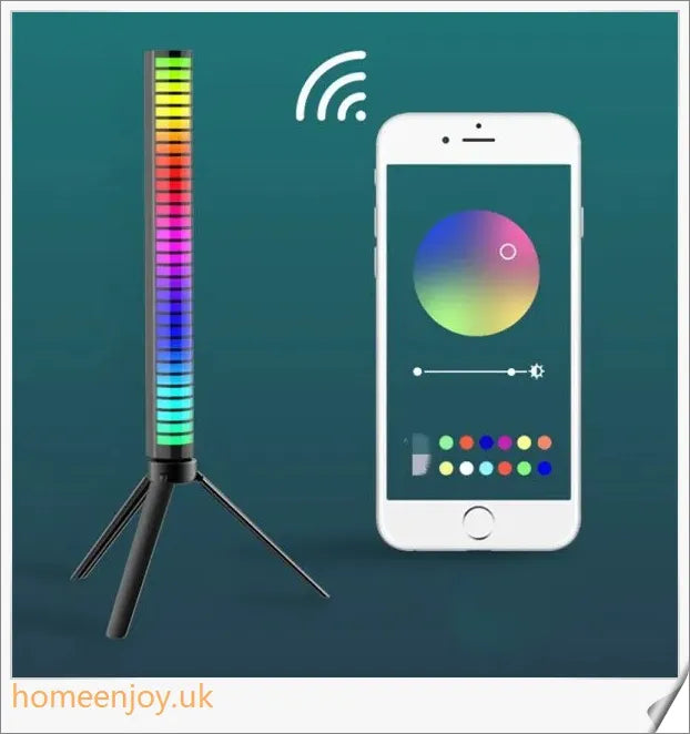 Car Sound Control Light with RGB Voice-Activated Music Rhythm Ambient Lighting