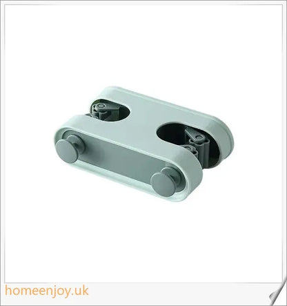 Double-Button Mop Clip for Effortless Bathroom Cleaning and Organising