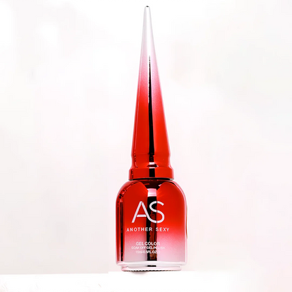 Close-up of nails with clear water drop wave gel, showcasing a sophisticated and unique nail art design