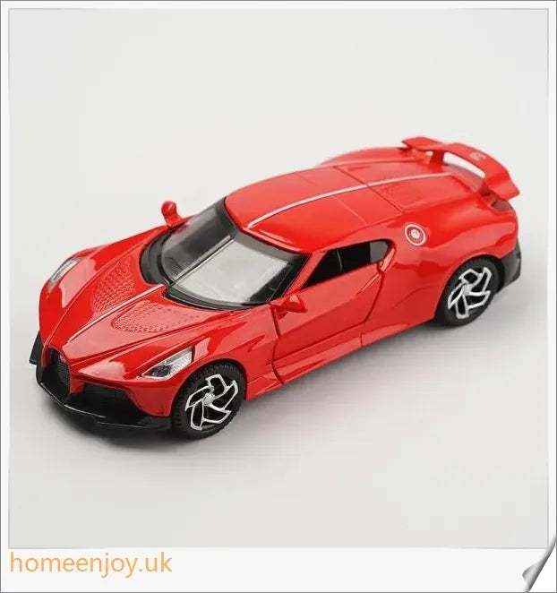 Alloy car model decoration in silver, gold, and bronze finishes for creative centre console styling