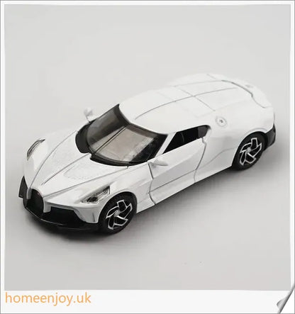 Alloy car model decoration in silver, gold, and bronze finishes for creative centre console styling