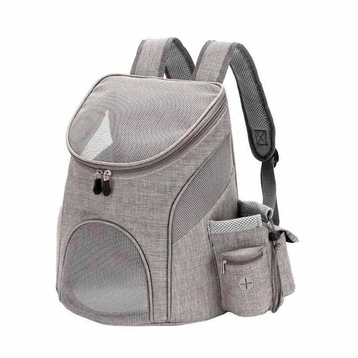 Premium breathable cat carrier backpack with spacious interior, adjustable straps, and durable construction for comfortable pet transport.