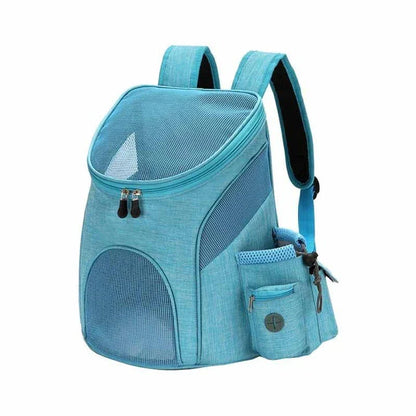 Premium breathable cat carrier backpack with spacious interior, adjustable straps, and durable construction for comfortable pet transport.
