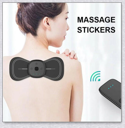 Lymphatic Drainage Massage Pad - Electric Neck Massager for deep tissue relief and improved circulation