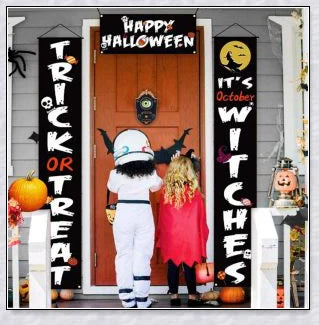 Halloween One-Eyed Doorbell with a movable, lighted eyeball that delivers spooky greetings
