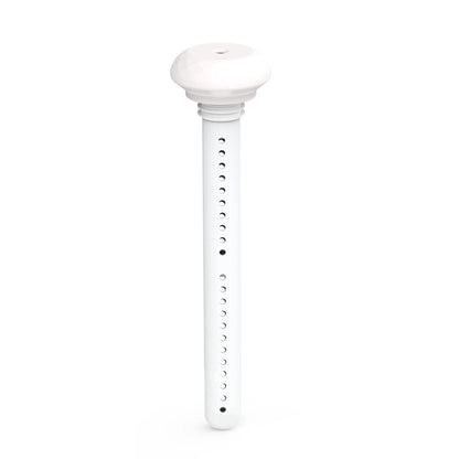 White columnar USB humidifier diffuser with 54mm diameter next to car cup holder