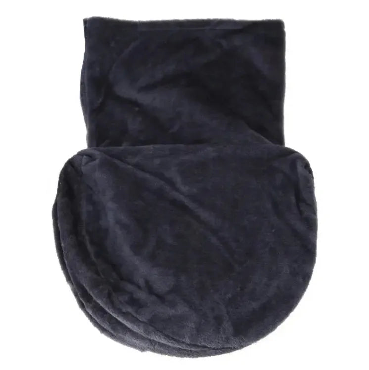 Grey iron fleece cloth cat hammock with metal frame for cage mounting