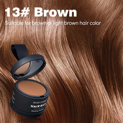 Hairline sculpting contour powder in plastic container with 4g content and waterproof properties