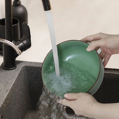 Set of 4 elegant ceramic bowls, perfect for any kitchen, microwave and oven safe