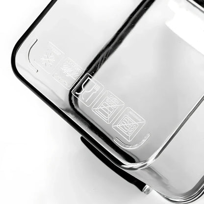Transparent 8-piece airtight plastic grain containers set, BPA-free PET with TPR lids, sizes 0.7L to 1.8L, total 1.85kg for kitchen storage