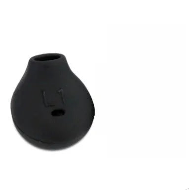 Black silicone protective sleeve for Samsung Galaxy S6 Edge earphone model G9200 G9250 G920A.