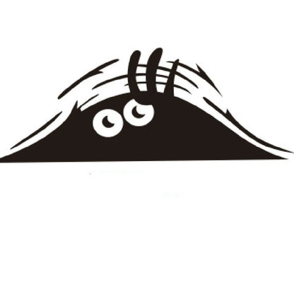 Set of four large self-adhesive body stickers showing smiley and angry face designs on skin.