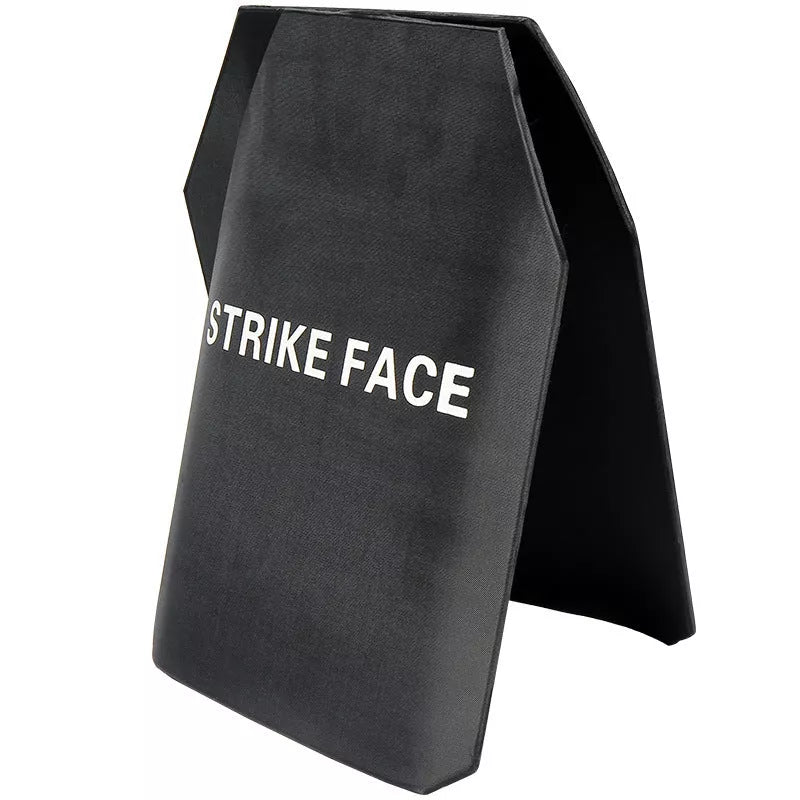 Tactical steel plate chest protector for outdoor self-defence and weight training