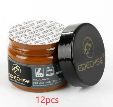 50ml leather repair cream colour restorer paste for car seats, sofas, shoes and wallets in multiple colours