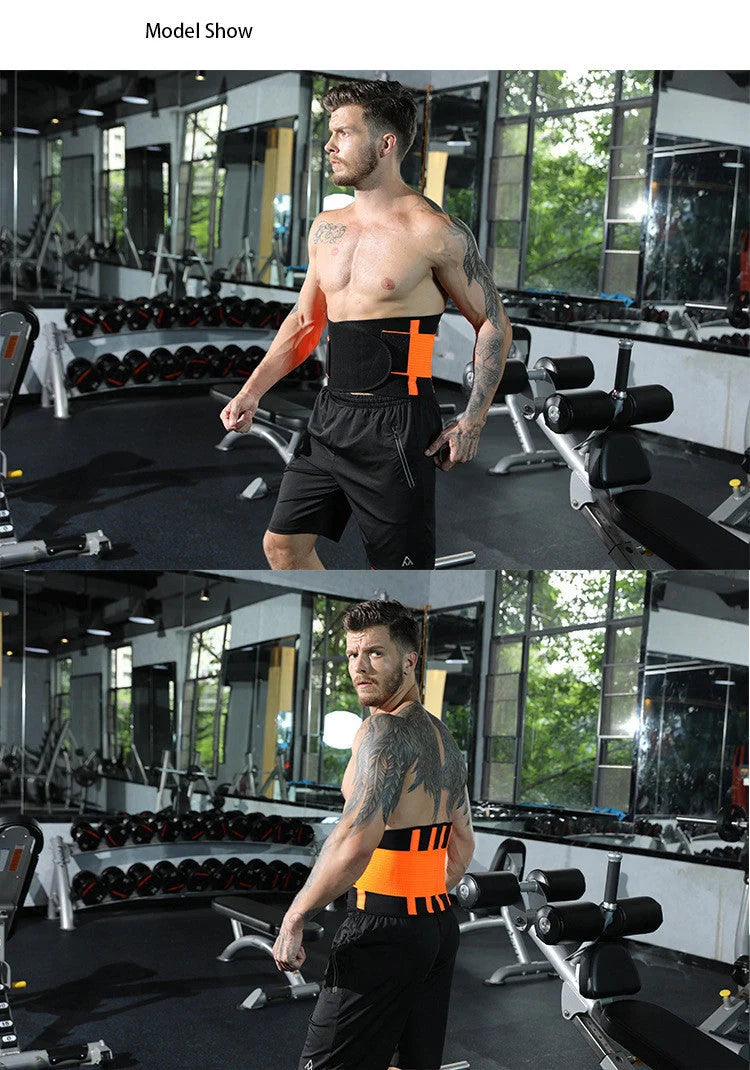 Sports Breathable Waist Belt in various colours for squat support and posture correction