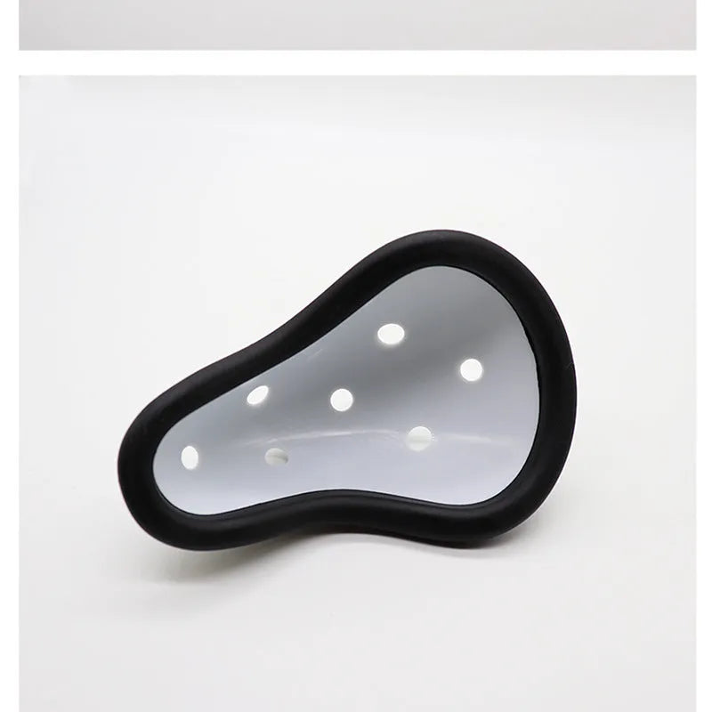 Rubber sports genital protector for adult and children in boxing and hockey.