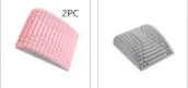 Premium back stretcher pillow with acupressure design to relieve neck, lumbar, and sciatica pain
