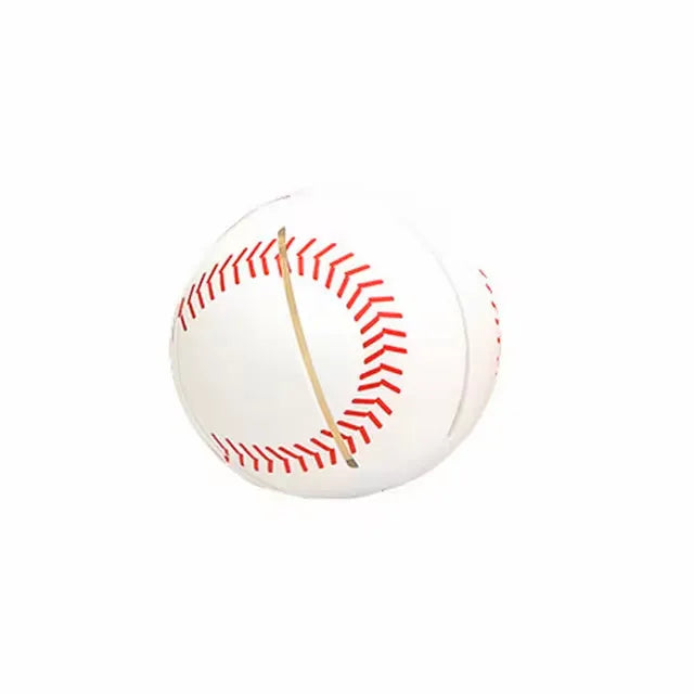 Convertible glowing ball and flying disc dog toy in plastic with 9cm diameter