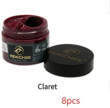 50ml leather repair cream colour restorer paste for car seats, sofas, shoes and wallets in multiple colours