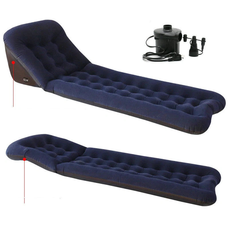 Automatic Air Mattress Camping Bed with quick inflation feature, portable design