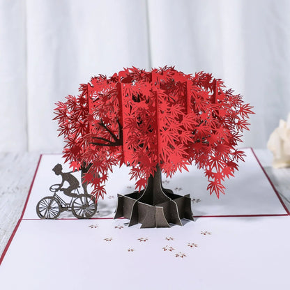 Exquisite 3D pop-up greeting cards for lovers, featuring a variety of romantic motifs like roses, landscapes, and couples.