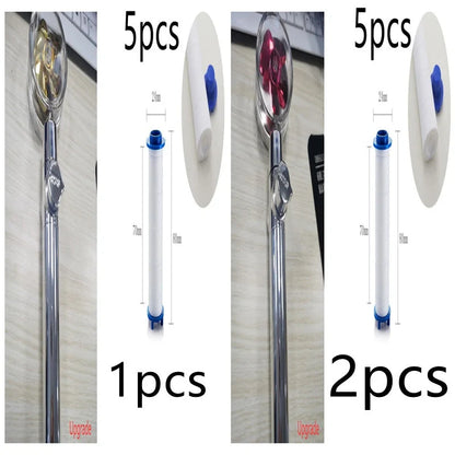 Turbo Propeller Shower Head with 360° fan extension and holder for a luxurious shower experience