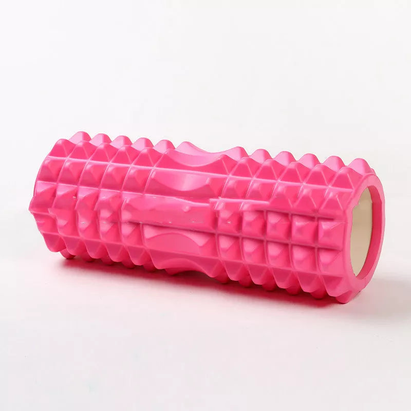 45 cm EVA foam roller for fitness, Pilates, and yoga in seven colours