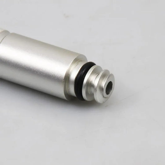 Silver metal transmission refuelling joint tool for manual transmission fluid transfer with VAS6262-9 compatibility