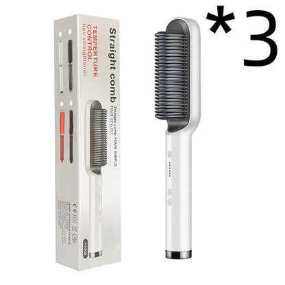 2-in-1 Hair Styler with Tourmaline Ceramic Heating, Intelligent Temperature Control, and Negative Ion Technology