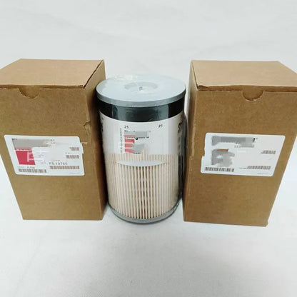 Diesel fuel filter FS19764 with dimensions 106.93 mm diameter and 178.79 mm height for generator sets