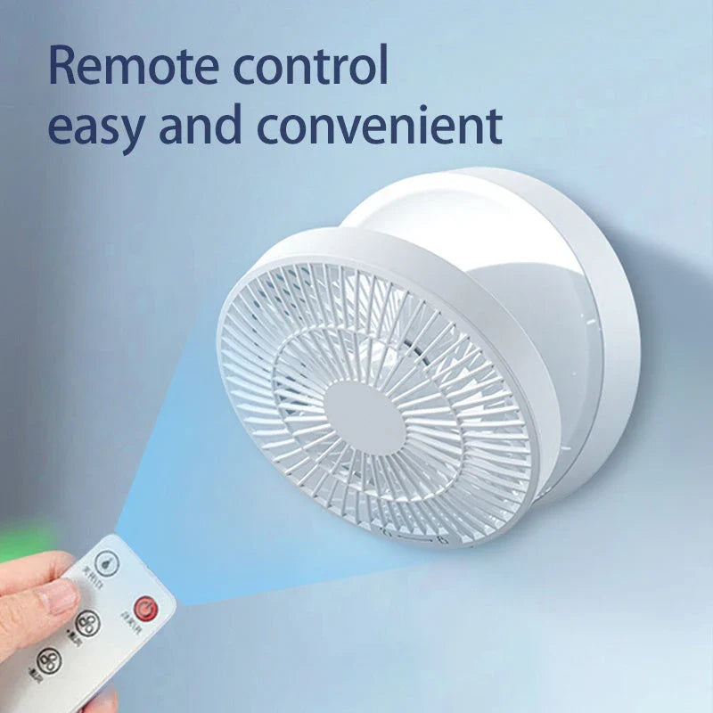 Rechargeable portable folding fan with USB charging, adjustable 3-speed airflow, and integrated night light for customized cooling and ambient lighting