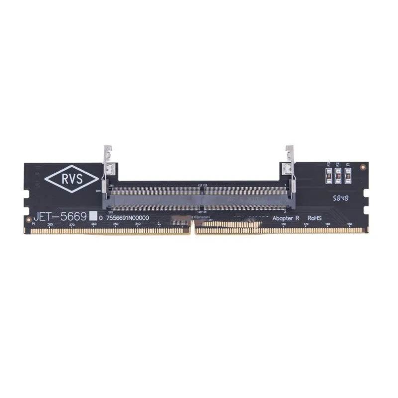 DDR4 laptop to desktop memory adapter card with electrostatic protection bag