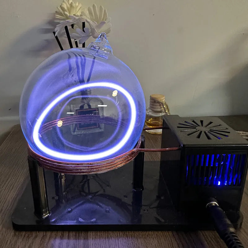 Plasma ring lamp with inert xenon balloon reactor design, 4-inch model, 13cm and 9cm sizes, EU outlet, ≤360V
