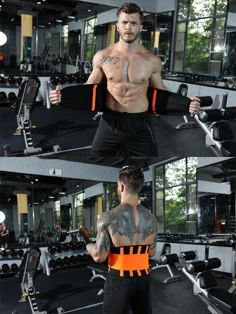 Sports Breathable Waist Belt in various colours for squat support and posture correction